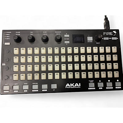 Used Akai Professional Fire FL Studio Controller With FL Studio Fruity Fire Edition MIDI Controller