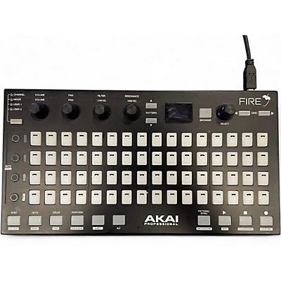 Used Akai Professional Fire FL Studio Controller With FL Studio Fruity Fire Edition MIDI Controller