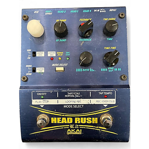Used Akai Professional HEAD RUSH Effect Pedal
