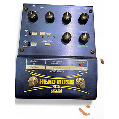 Used Akai Professional HEAD RUSH Effect Pedal