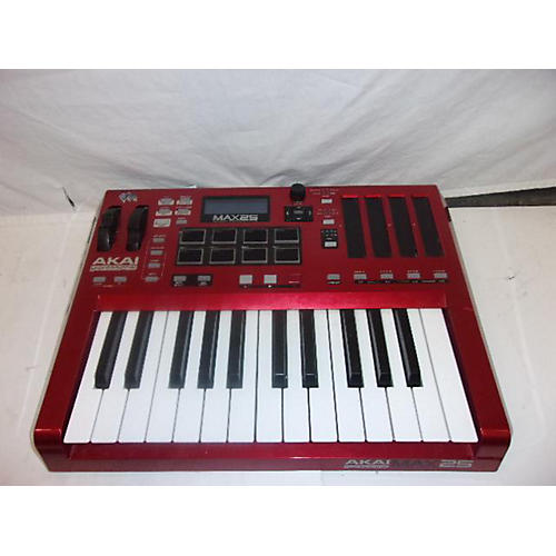 Akai Professional Used Akai Professional MAX25 25 Key MIDI Controller