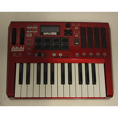 Akai Professional Used Akai Professional MAX25 25 Key MIDI Controller