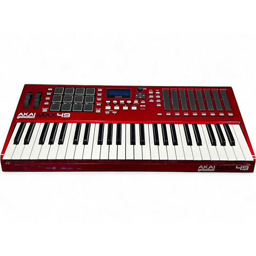 Used Akai Professional MAX49 49 Key MIDI Controller
