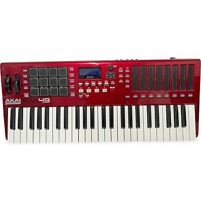 Used Akai Professional MAX49 49 Key MIDI Controller