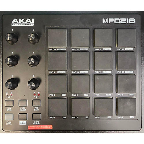 Akai Professional Used Akai Professional MPD218 MIDI Controller