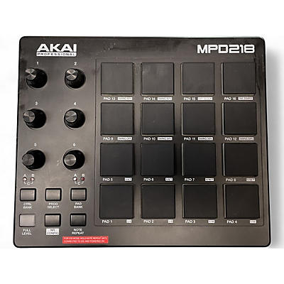Used Akai Professional MPD218 MIDI Controller