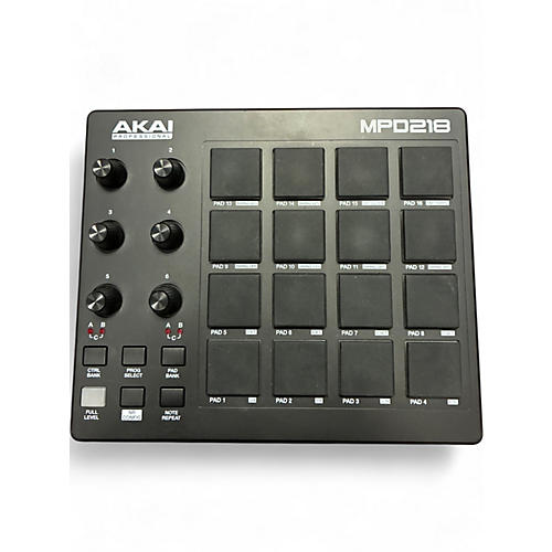Used Akai Professional MPD218 MIDI Controller