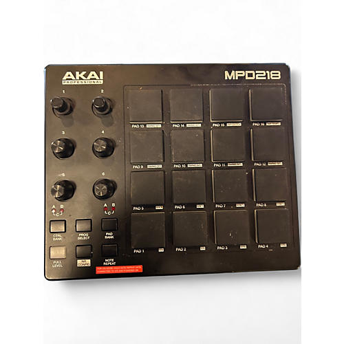 Used Akai Professional MPD218 MIDI Controller