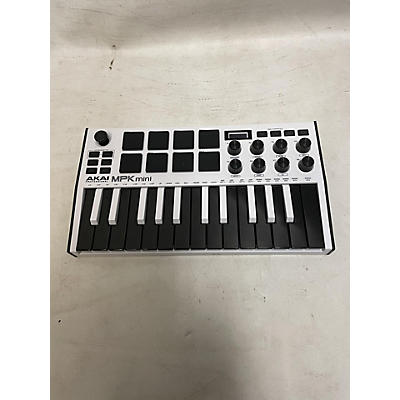 Akai Professional Used Akai Professional MPK MINI MK3 White MIDI Controller