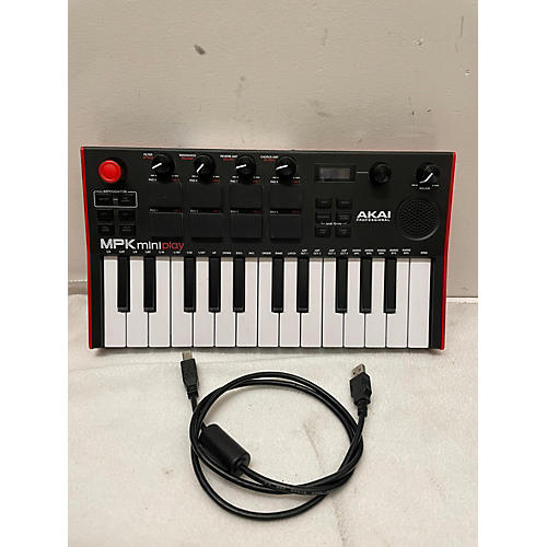 Akai Professional Used Akai Professional MPK MINI PLAY Keyboard Workstation