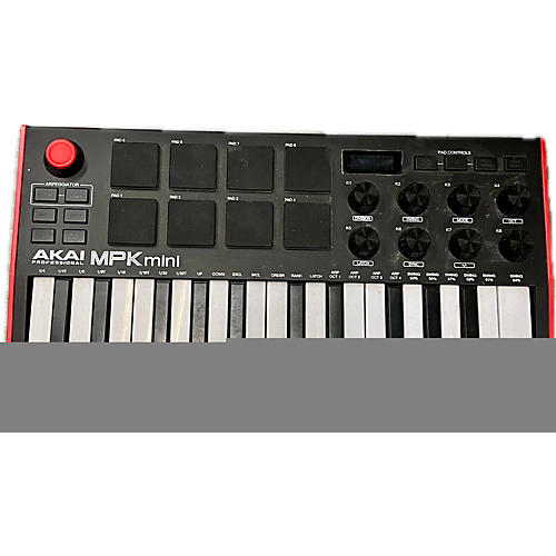 Akai Professional Used Akai Professional MPK Mini MIDI Controller