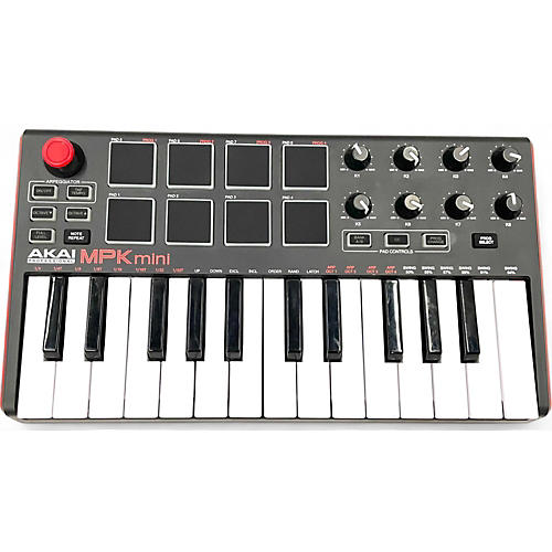 Akai Professional Used Akai Professional MPK Mini MIDI Controller