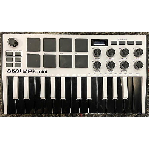 Akai Professional Used Akai Professional MPK Mini MIDI Controller