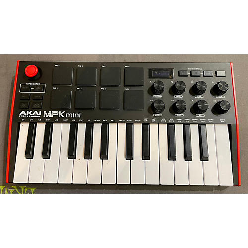 Akai Professional Used Akai Professional MPK Mini MIDI Controller