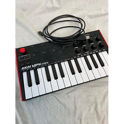 Akai Professional Used Akai Professional MPK Mini MIDI Controller