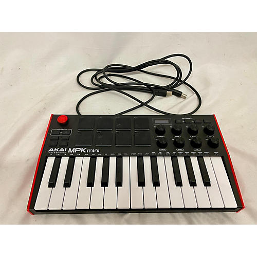 Akai Professional Used Akai Professional MPK Mini MIDI Controller