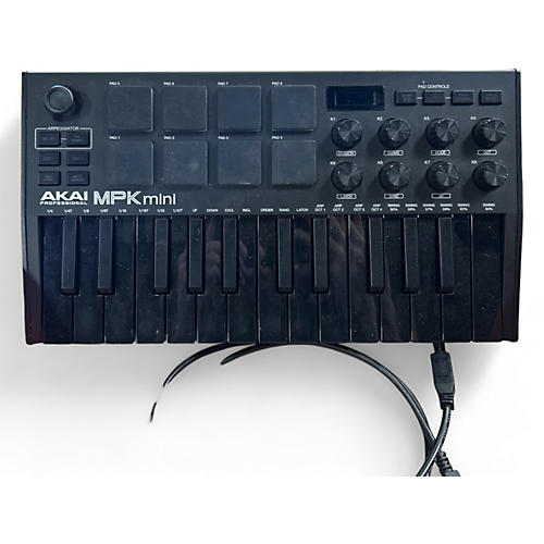 Used Akai Professional MPK Mini MIDI Controller