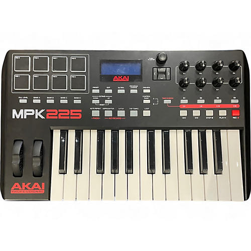 Used Akai Professional MPK225 25-Key MIDI Controller