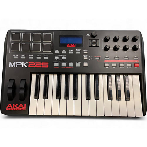 Used Akai Professional MPK225 25-Key MIDI Controller