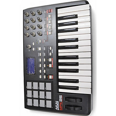 Used Akai Professional MPK25 25 Key MIDI Controller