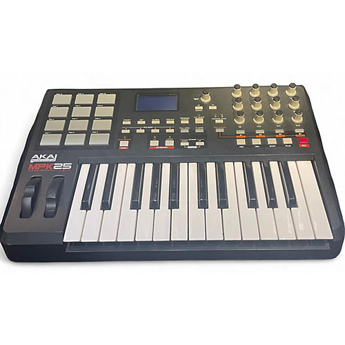 Used Akai Professional MPK25 25 Key MIDI Controller