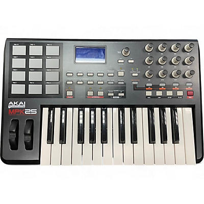 Used Akai Professional MPK25 25 Key MIDI Controller