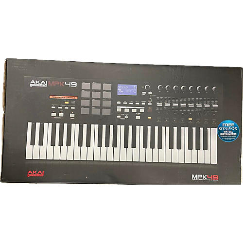 Akai Professional Used Akai Professional MPK49 49 Key MIDI Controller