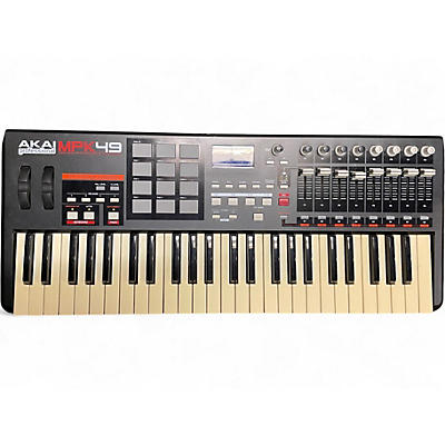 Used Akai Professional MPK49 49 Key MIDI Controller