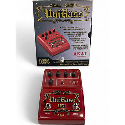 Used Akai Professional UNIBASS Effect Pedal