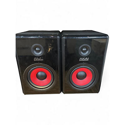 Used Akai Professional rpm800 pair Powered Monitor