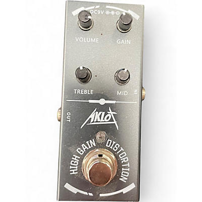 Used Aklot HIGH GAIN DISTORTION Effect Pedal