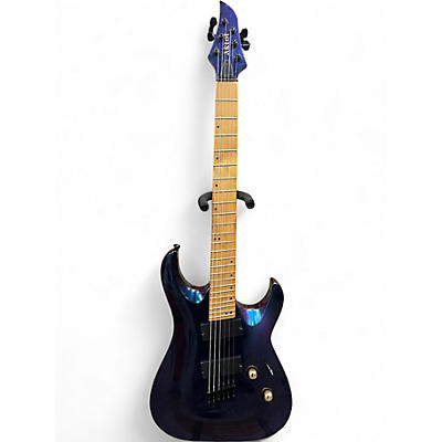 Used Aklot S BODY MULTI SCALE MYSTIC PURPLE Solid Body Electric Guitar