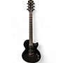 Used Aklot SINGLECUT Black Solid Body Electric Guitar Black