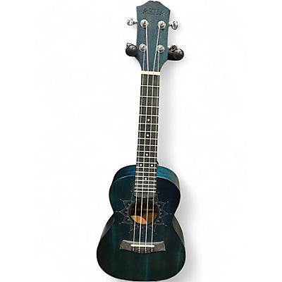 Used Akua SEA Ocean Turquoise Ukulele