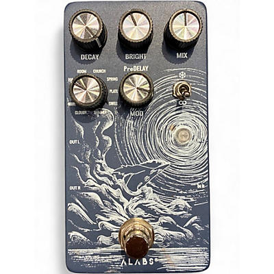 Used Alabs Cetus Reverb Effect Pedal