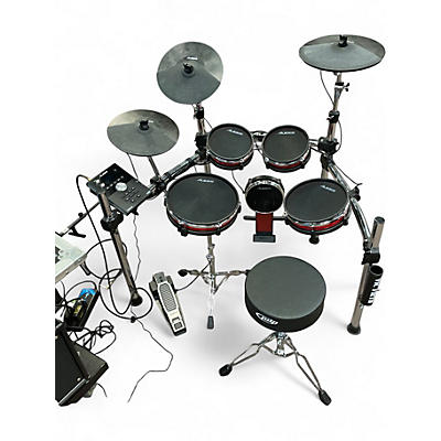Used Alesis Crimson 5-Piece Electric Drum Set