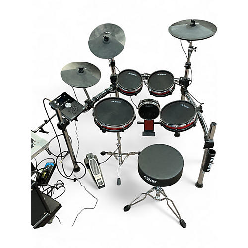 Used Alesis Crimson 5-Piece Electric Drum Set