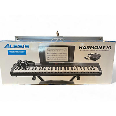Used Alesis Harmony 61 MK4 61-Key Portable Keyboard Package