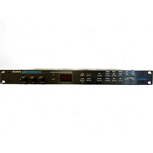 美品 マルチエフェクター アレシス MIDIVERB 3 III プロセッサー Alesis Multi Effects Processor - Model: Midiverb III