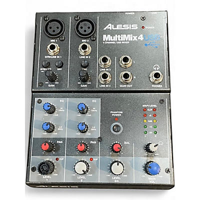 Used Alesis MULTIMIX 4 Unpowered Mixer