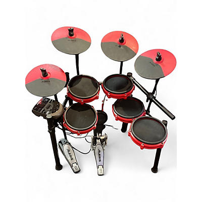 Used Alesis NITRO MAX 8 PIECE ELECTRONIC DRUM KIT Electric Drum Set