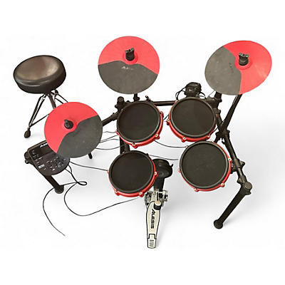 Used Alesis NITRO MAX 8 PIECE Electric Drum Set