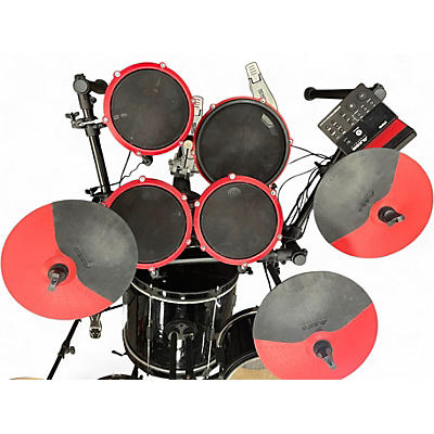 Used Alesis NITRO MAX 8PC RED Electric Drum Set