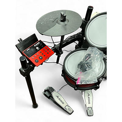 Used Alesis NITRO PRO 8 PC ELECTRONIC DRUM KIT Electric Drum Set