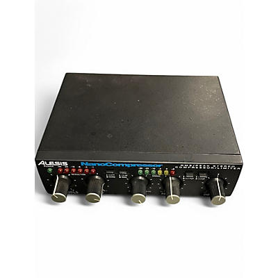 Used Alesis Nano Compressor Stereo Compressor