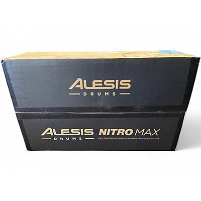 Used Alesis Nitro Max 8-Piece Electric Drum Set