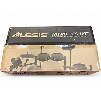 Used Alesis Nitro Mesh Kit Electric Drum Set