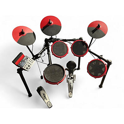 Used Alesis Nitro max 8 piece Electric Drum Set