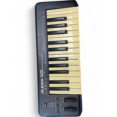 Used Alesis Q25 25 Key MIDI Controller