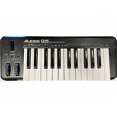 Used Alesis Q25 25 Key MIDI Controller